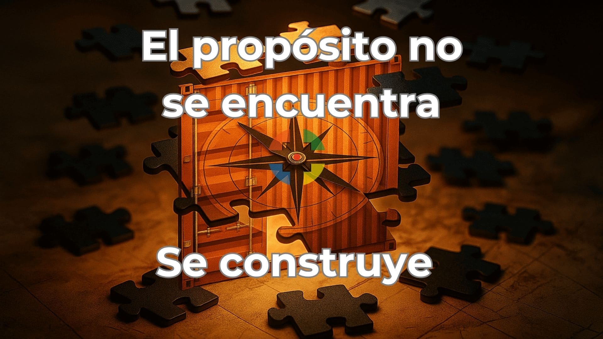 El contenedor brújula